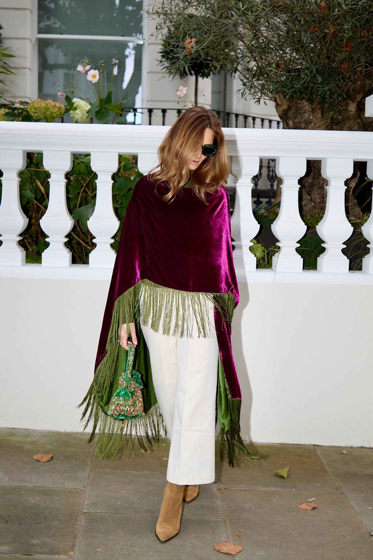 The Dahlia Poncho