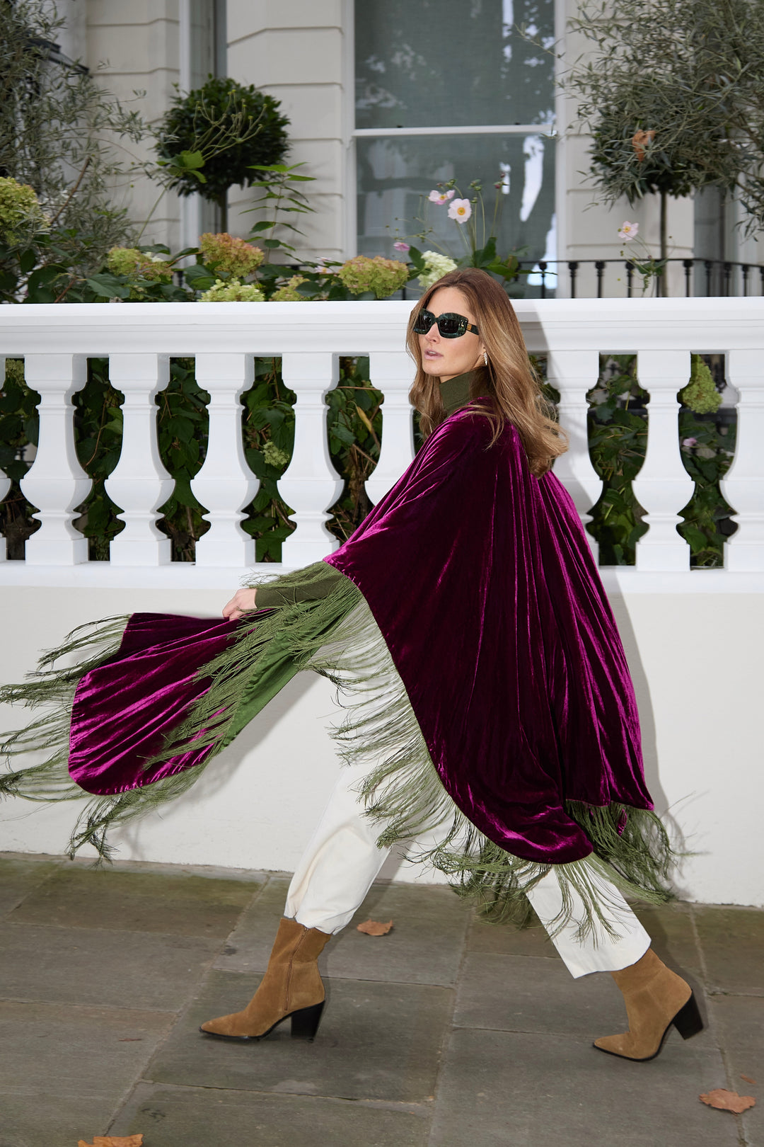 The Dahlia Poncho