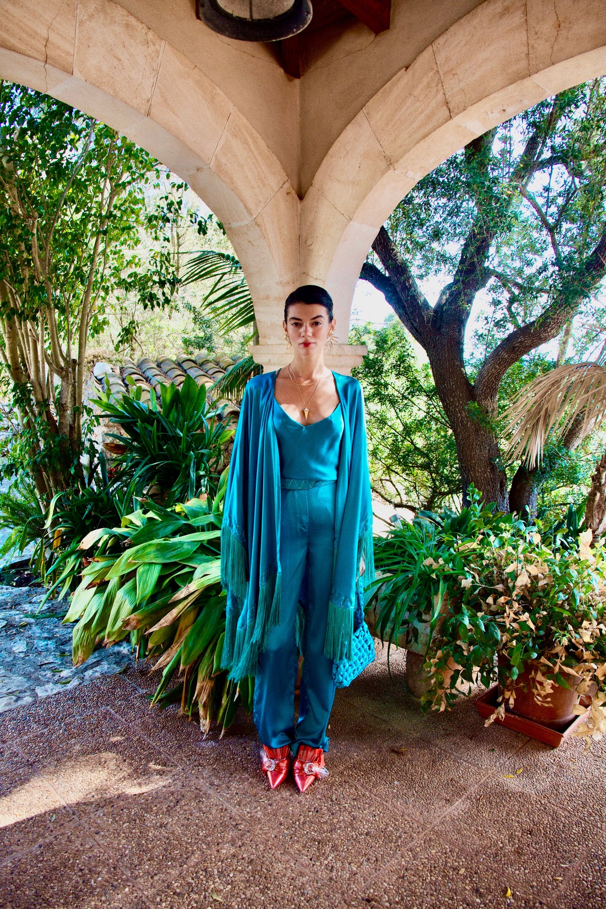 The Blue Poppy Poncho, Day