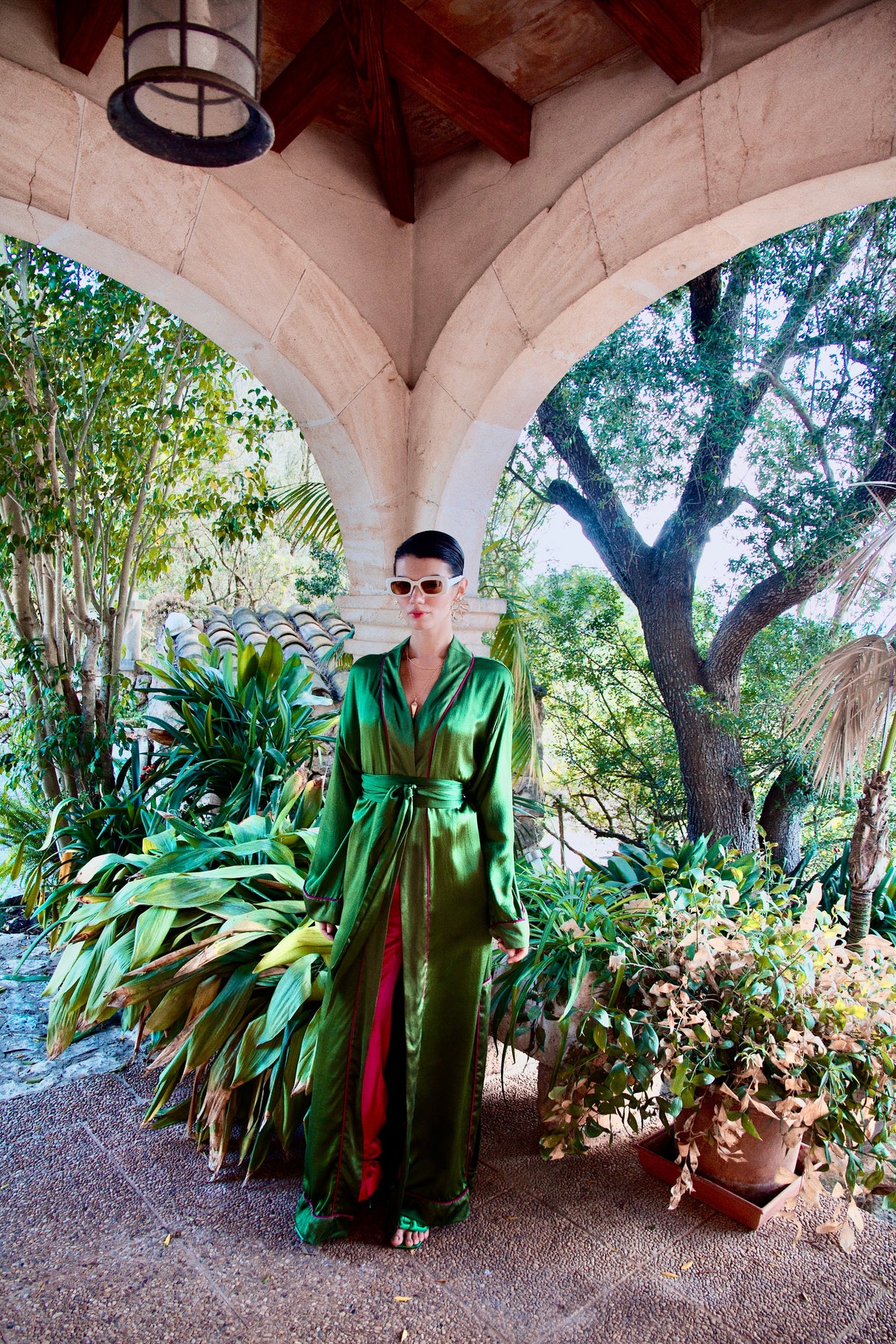 The Jade Vine Kimono