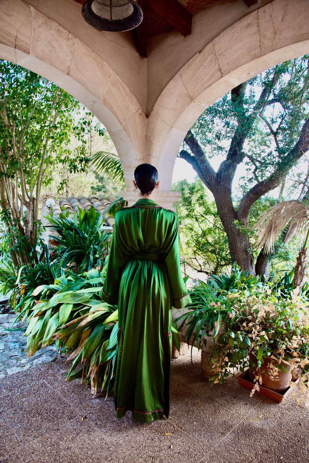 The Jade Vine Kimono