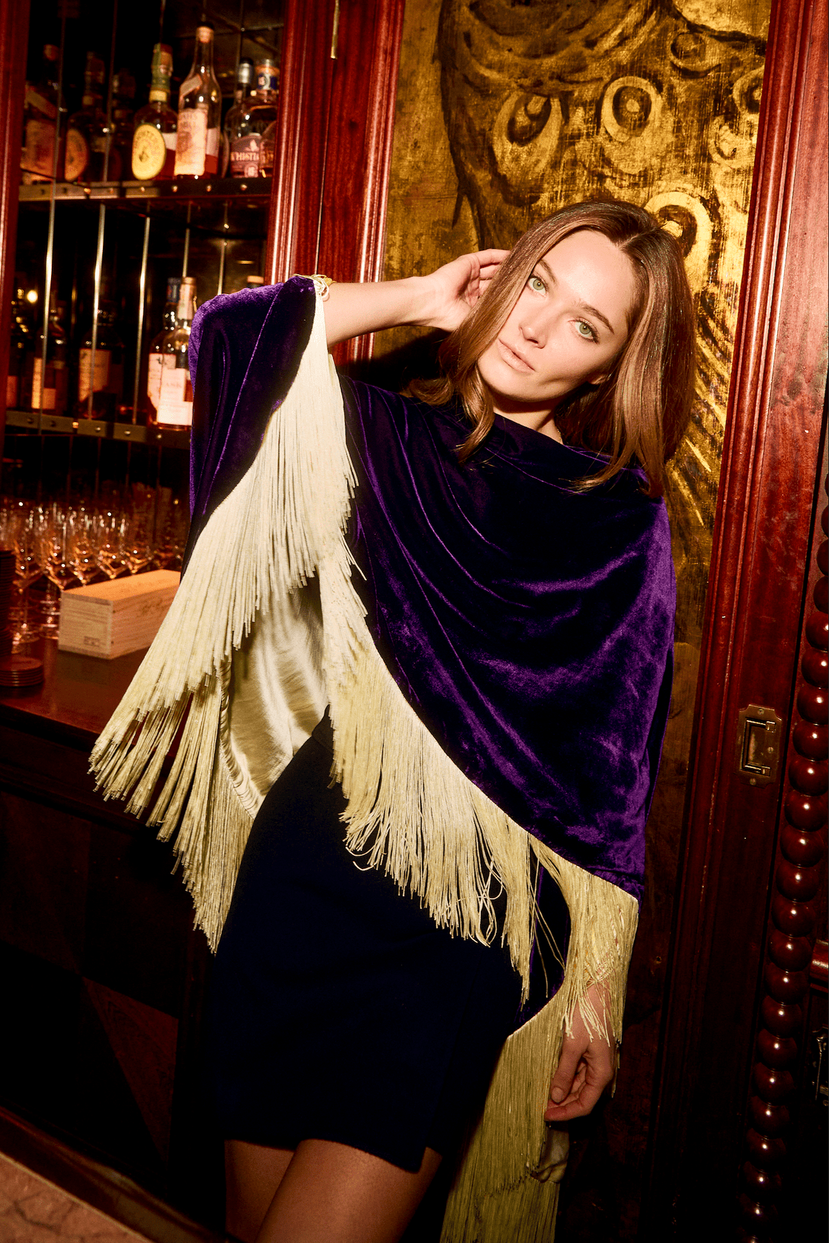 the gatsby poncho, night
