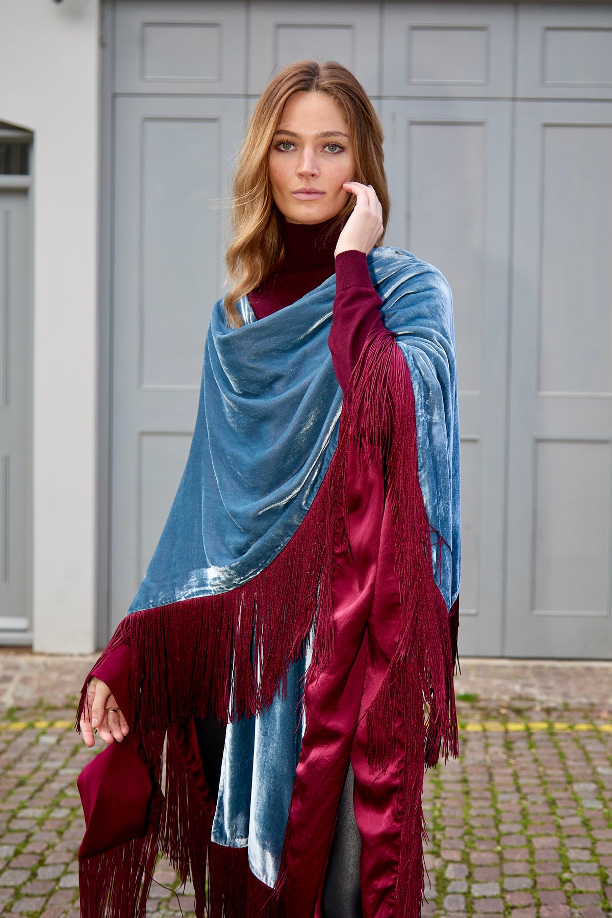the summer cloud poncho, day