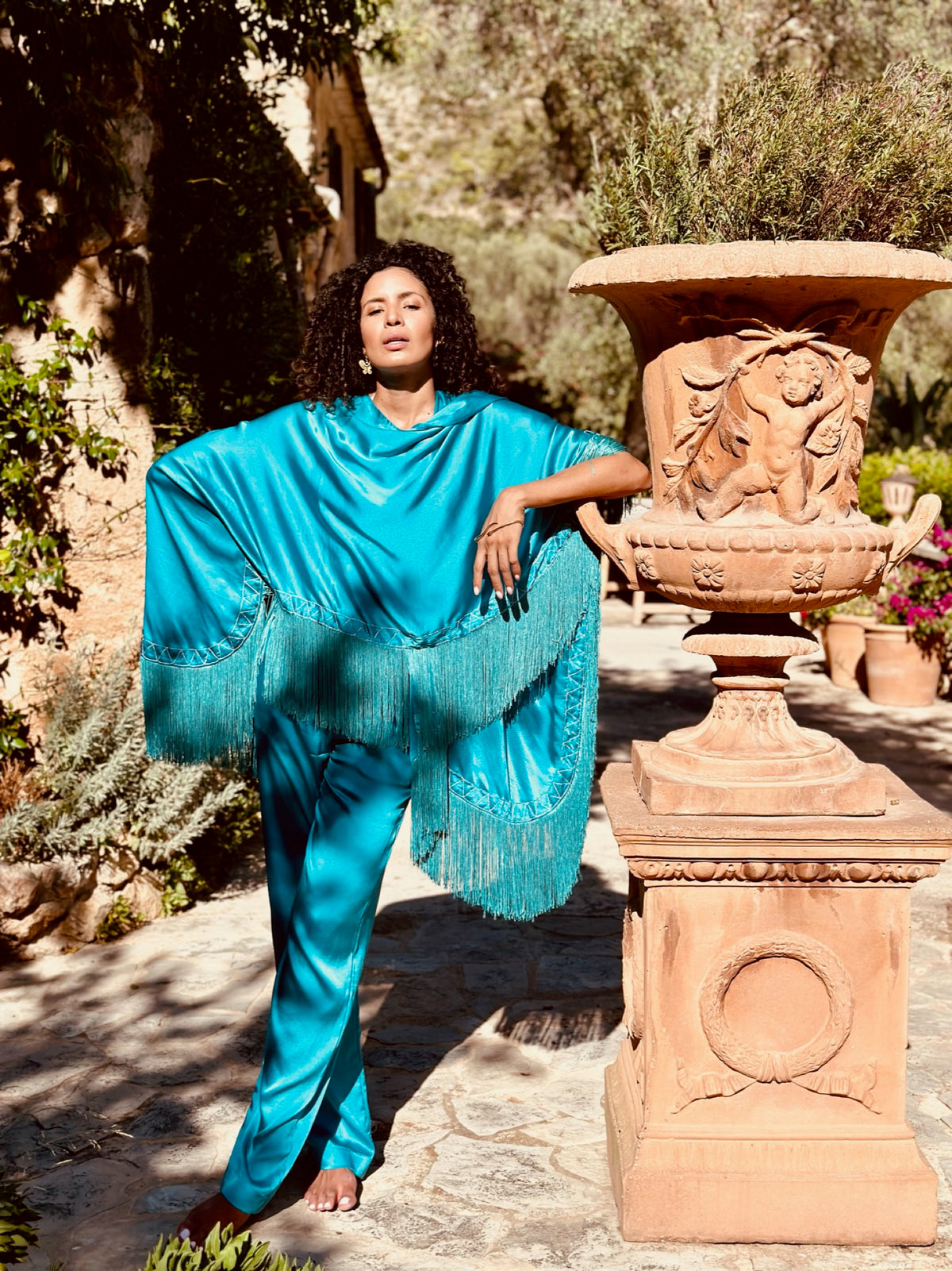 The Blue Poppy Trousers
