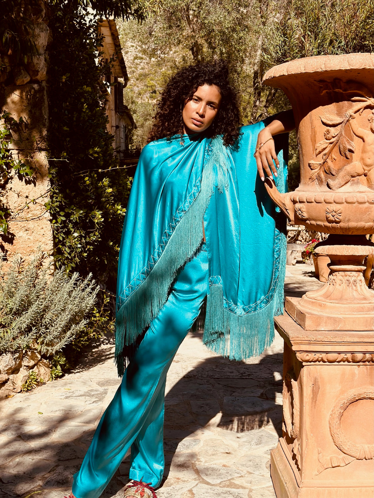 The Blue Poppy Trousers