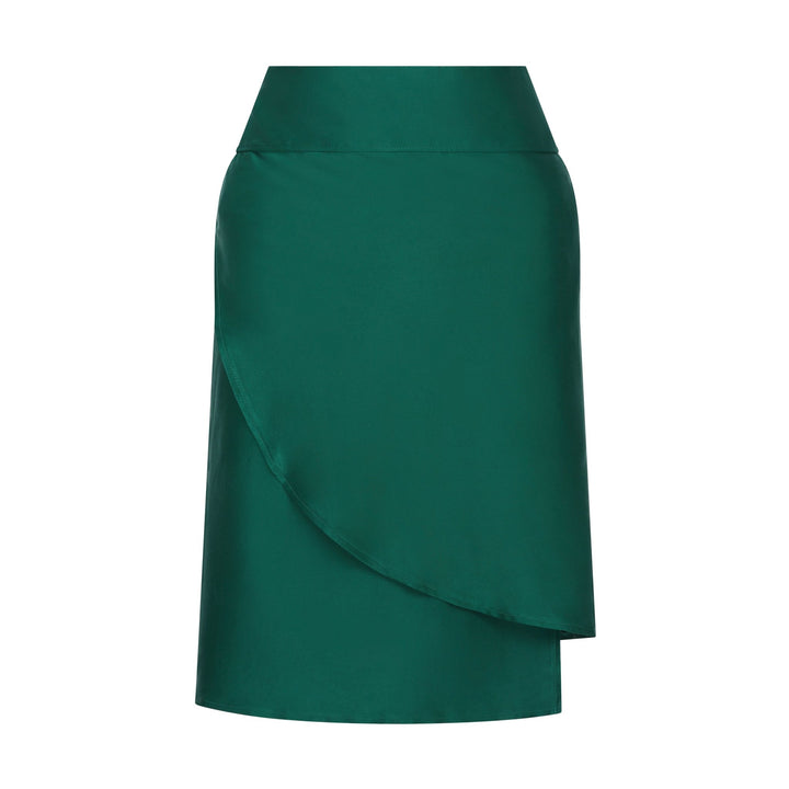 The Emerald Wrap Skirt - RTW by MIRAYAMA