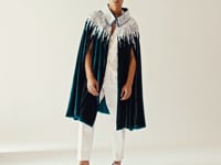 The Silver Feather Cape